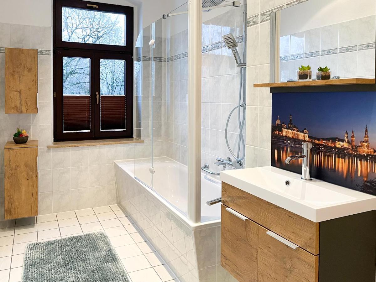 Federtraum Mit Sauna Sehr Gemuetlich, Neu เดรสเดน ภายนอก รูปภาพ