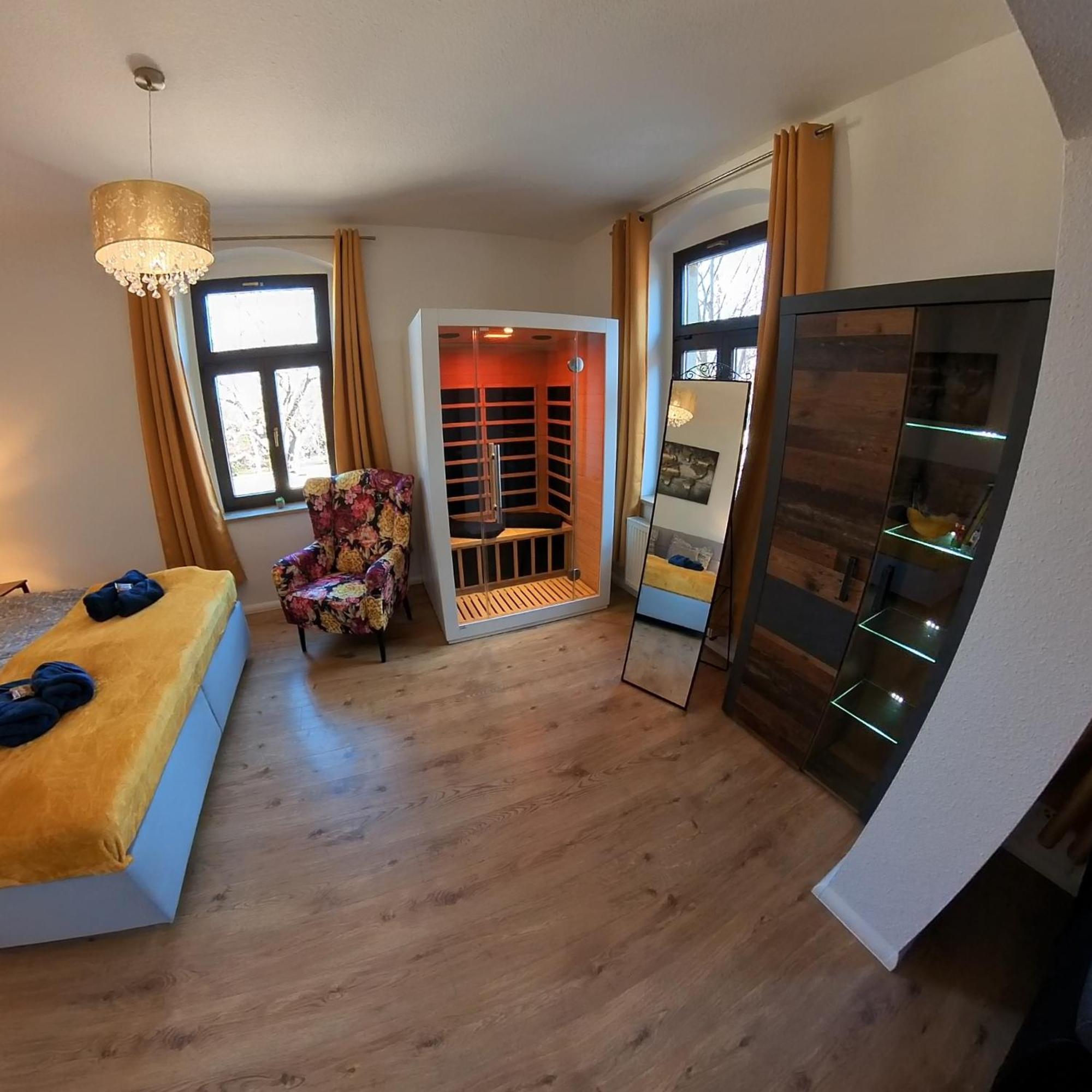 Federtraum Mit Sauna Sehr Gemuetlich, Neu เดรสเดน ภายนอก รูปภาพ